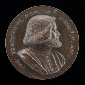 Francesco Malipiero, venezianischer Patrizier, Bruder von Vincenzo [Vorderseite], 1523