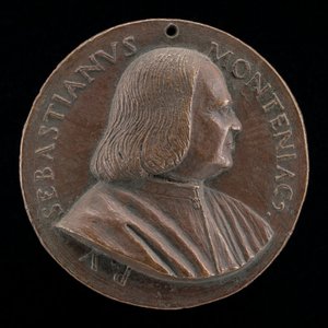 Sebastiano Montagnacco, gestorben 1540, venezianischer Patrizier [Vorderseite], 1520-1530