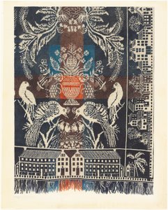 Boston Town Coverlet