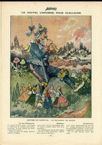 La Baionnette, Satirisch in Farben