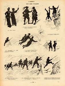 La Baionnette, Satirique en N & B