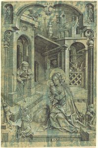 Die Geburt Christi von Mair von Landshut