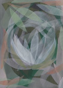 Abstrakte Lotusblume
