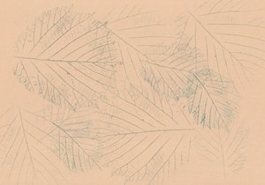 Botanisches Blattmuster