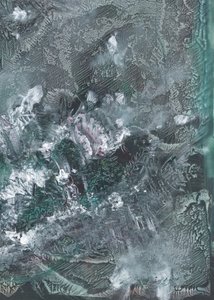 Gefrorenes Winterabstrakt
