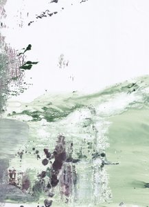 Gedämpftes grünes Abstrakt