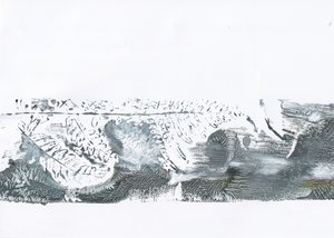 Strukturierter Grauer Horizont von Maira Ribena