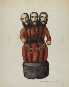 Bulto: Heilige Dreifaltigkeit, ca. 1937