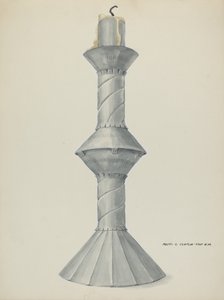 Penitente Altarkerzenständer