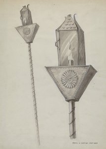 Bußprozessionslaterne, ca. 1937