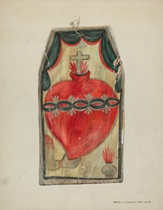 Retablo Heiliges Herz, ca. 1939