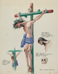 Holzgemalter Christo