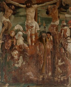 Kreuzigung Christi von Maler der Donauschule