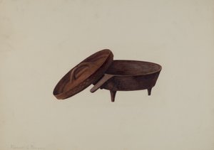 Holländischer Ofen, ca. 1939 von Manuel G. Runyan