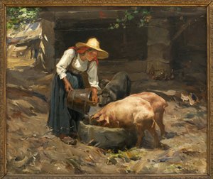 Das Schweineessen