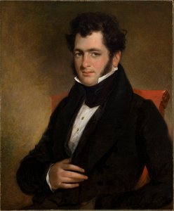 Porträt eines Gentlemans 1840 von Manuel Joachim de Franca