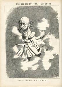 Illustration von Manuel Luque (1854-1919) in La Caricature (1880)
