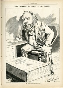 Illustration von Manuel Luque (1854-1919) in La Caricature (1880)