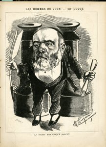 Illustration von Manuel Luque (1854-1919) in La Caricature (1880) von Manuel Luque