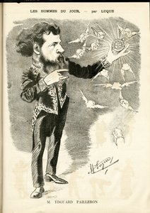 Illustration von Manuel Luque (1854-1919) in La Caricature (1880) von Manuel Luque