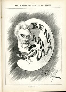 Illustration von Manuel Luque in La Caricature (1880)