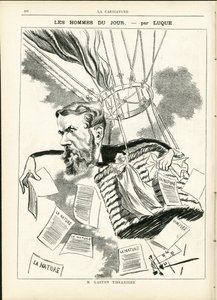 Illustration von Manuel Luque (1854-1919) in La Caricature (1880) von Manuel Luque