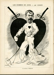 Illustration von Manuel Luque (1854-1919) in La Caricature (1880) von Manuel Luque