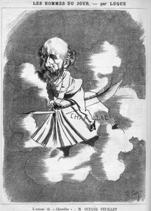 Octave Feuillet (1821-1890) französischer Schriftsteller von Manuel Luque