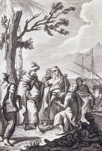 Illustration für „Der Vertrag von Algier“ von Miguel de Cervantes von Manuel de la Cruz y Cano