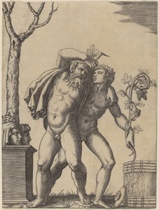 Ein junger und ein alter Bacchant