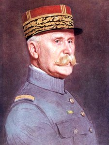 Porträt von Marschall Philippe Pétain, ca. 1920