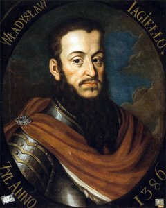 Ladislas II Jagellon (Ladislas II von Polen) (1352 oder 1362-1434) - Porträt von König Wladyslaw II. Jagiello von Marcello Bacciarelli