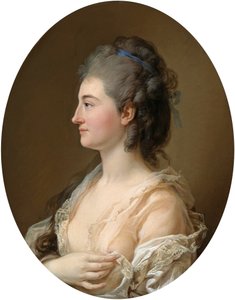 Porträt von Catherina Gattai Tomatis (Thomatis) von Marcello Bacciarelli