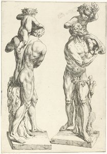 Silenus mit dem jungen Bacchus