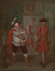 Szene aus Shakespeares "Heinrich IV, Teil I"