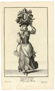 Die fröhliche Milchmagd, 1733