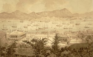 Hafen von Hongkong von Marciano Antonio Baptista