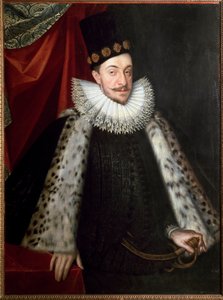 Porträt von Sigismund III. Wasa, König von Polen