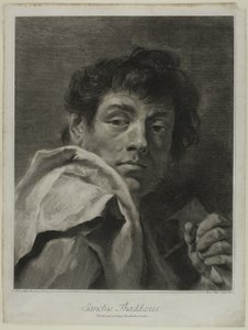 Heiliger Theodor, aus Die Heilige Familie und die zwölf Apostel von Marco Alvise Pitteri