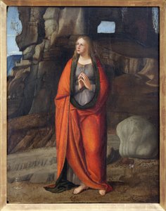 Die heilige Magdalena als Büßerin