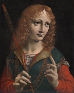 Porträt eines Jugendlichen als St. Sebastian