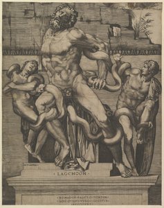 Speculum Romanae Magnificentiae: Laokoon von Marco Dente