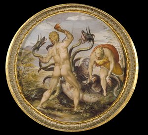 Herkules und die Hydra von Lerna