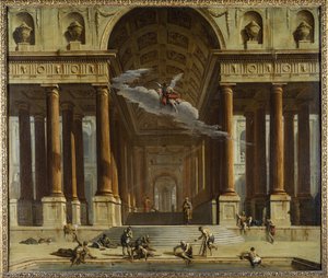 Der Teich von Siloah, ca. 1711-16 von Marco Ricci