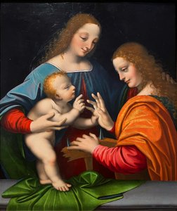 Die mystische Hochzeit der Heiligen Katharina von Marco d