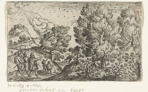 Vorsichtig reisen von Marcus Gheeraerts (I) (attributed to)