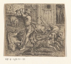 Fabel vom Bauern und seinen Hunden