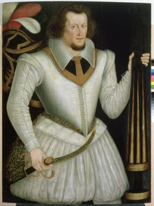 Porträt von Robert Devereux, 2. Earl of Essex