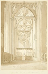 Südliches Seitenschiff der Kathedrale von Bristol von Marcus H. Homes