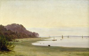 Das Ufer der Elbe
